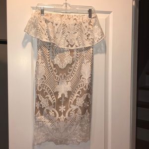 NWOT White VICI Dress ✨